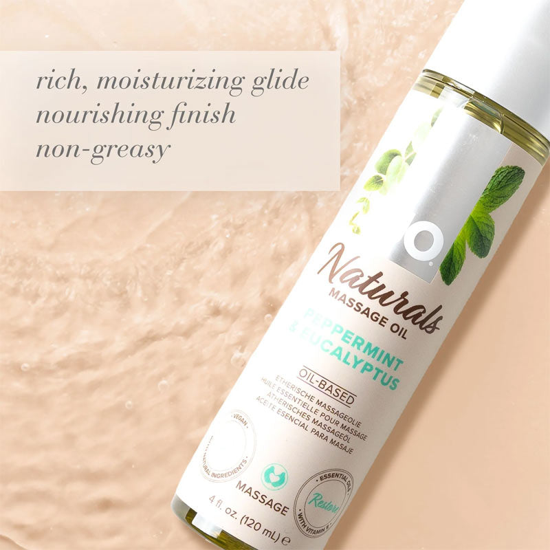 JO Naturals Peppermint & Eucalyptus Massage