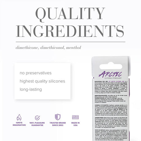 JO Arctic Clitoral Gel Cooling Stimulant