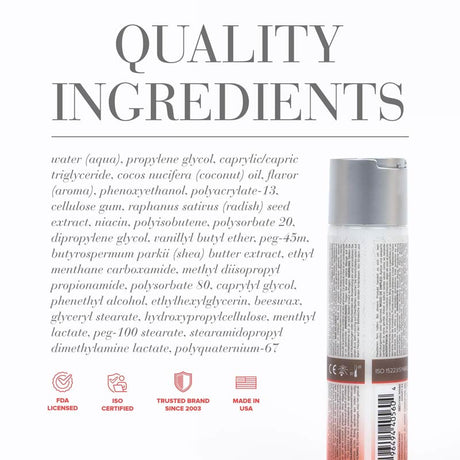 JO Coconut Hybrid Warming Lubricant