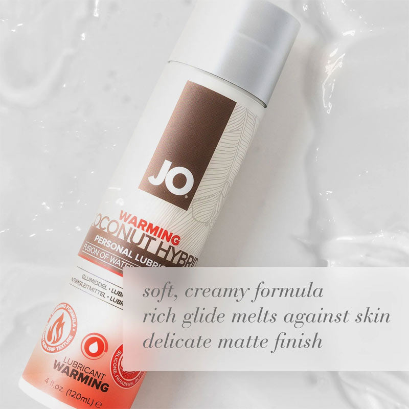 JO Coconut Hybrid Warming Lubricant