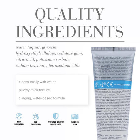 JO H2O Jelly Original Lubricant