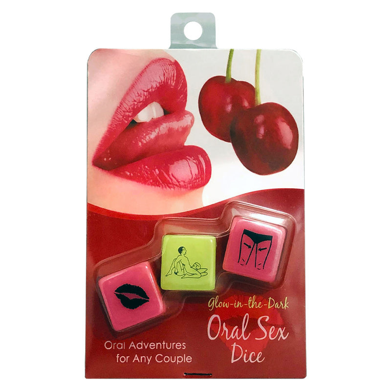 Glow-in-the-Dark Oral Sex Dice
