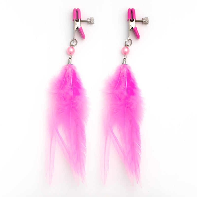 Feather Alligator Nipple Clamps