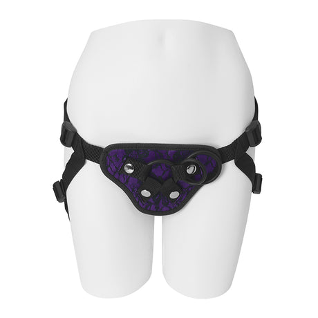 Amethyst Halo O-Ring Harness