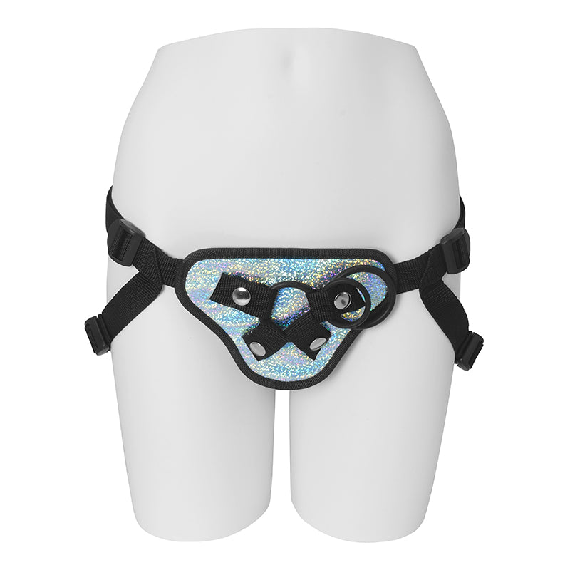Iridescent UV Halo Harness