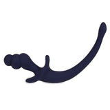 Pet Play Silicone Rippled Puppy Tail Plug