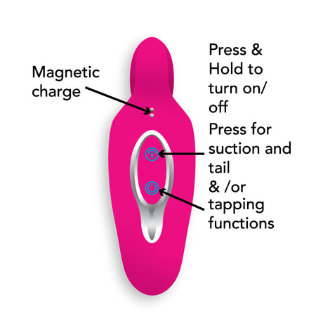 Chimera 3-in-1 Premium Suction And G-spot Stimulator