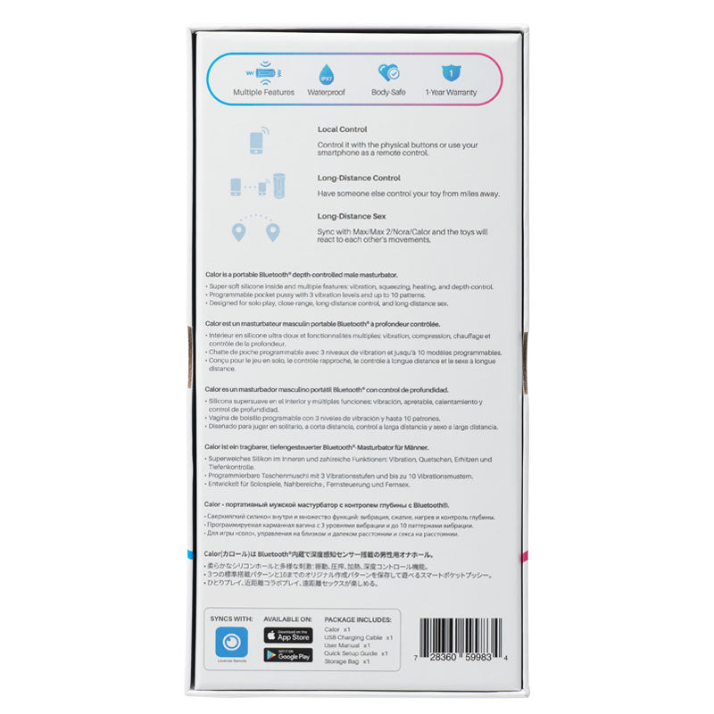 Calor - Bluetooth Pocket Pussy