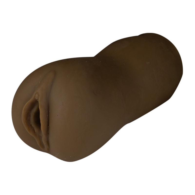Masturbator 29 Dark Pussy Smooth Grip Stroker - Packed In Sealed Foil Bags