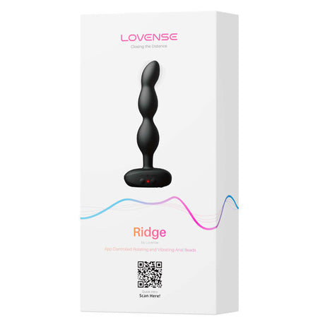 Ridge Bluetooth Rotating And Vibrating Anal Beads