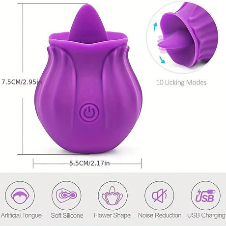 Bell Licking Stimulator - Packed In Sealed Foil Bags