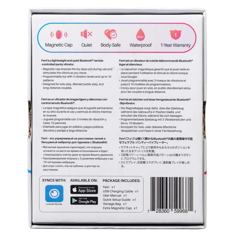 Ferri - Bluetooth Panty Vibrator
