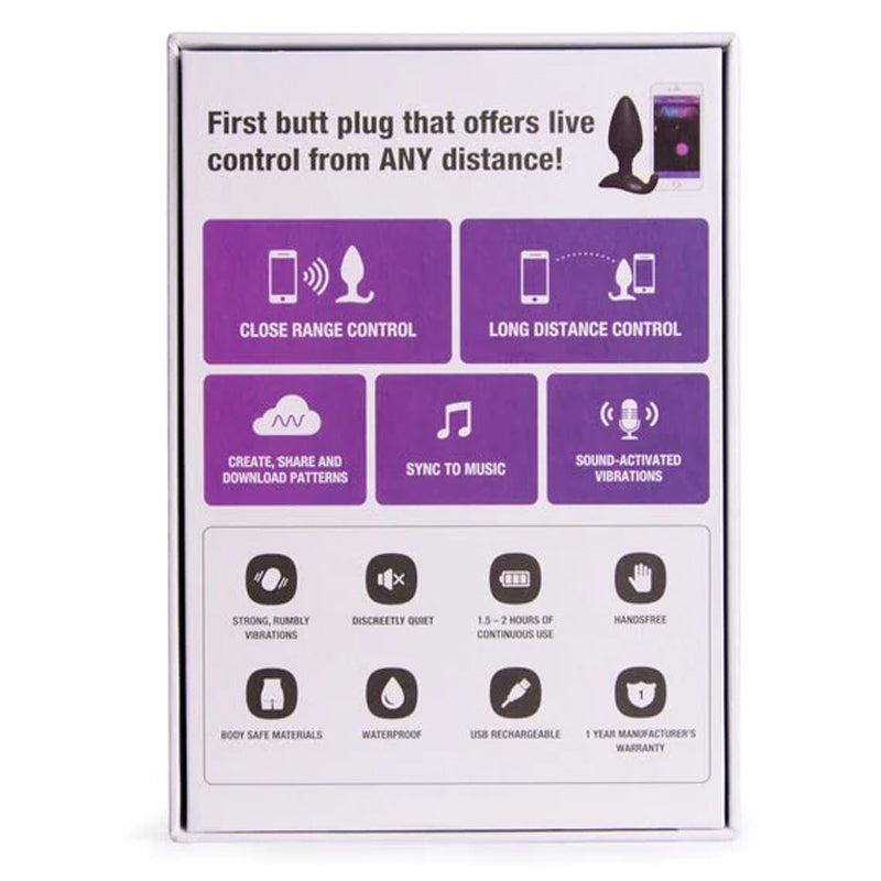 Hush 2 - Bluetooth Butt Plug