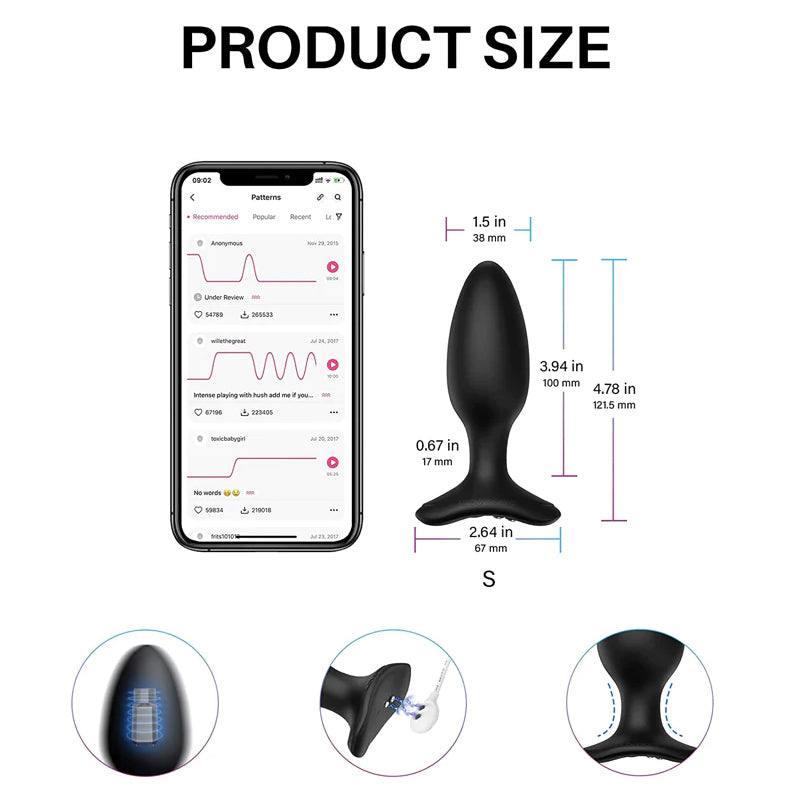 Hush 2 - Bluetooth Butt Plug