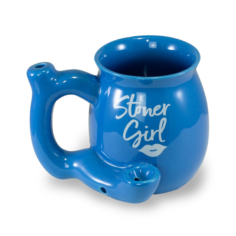 420 Mug-pipe Stoner Girl