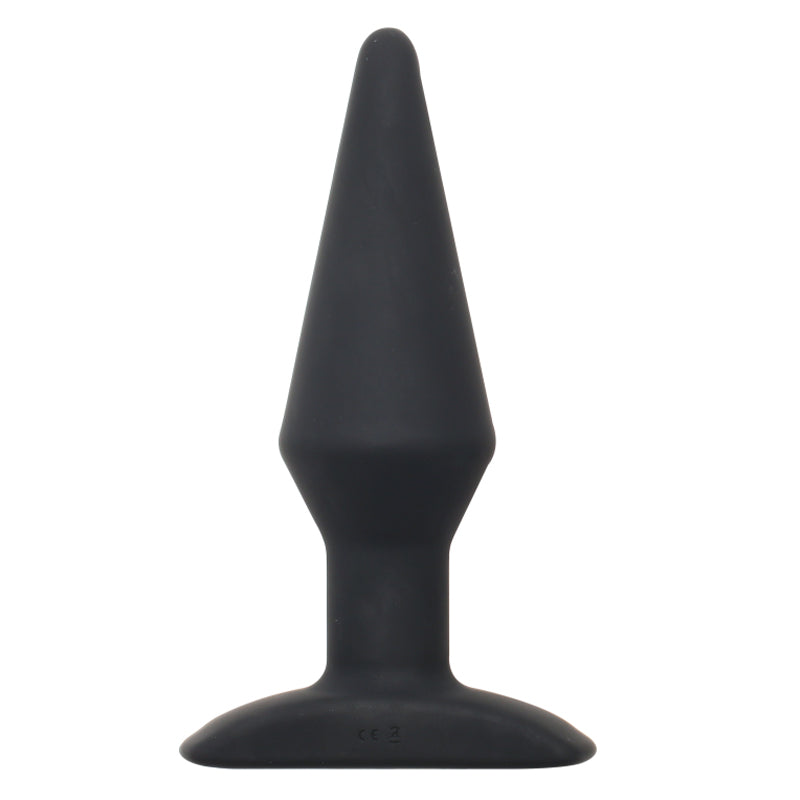 Vibrating Silicone Butt Plug - Packed In Sealed Foil Bags