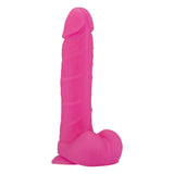 Glow In the Dark Silicone Dildo - Packed In Sealed Foil Bags