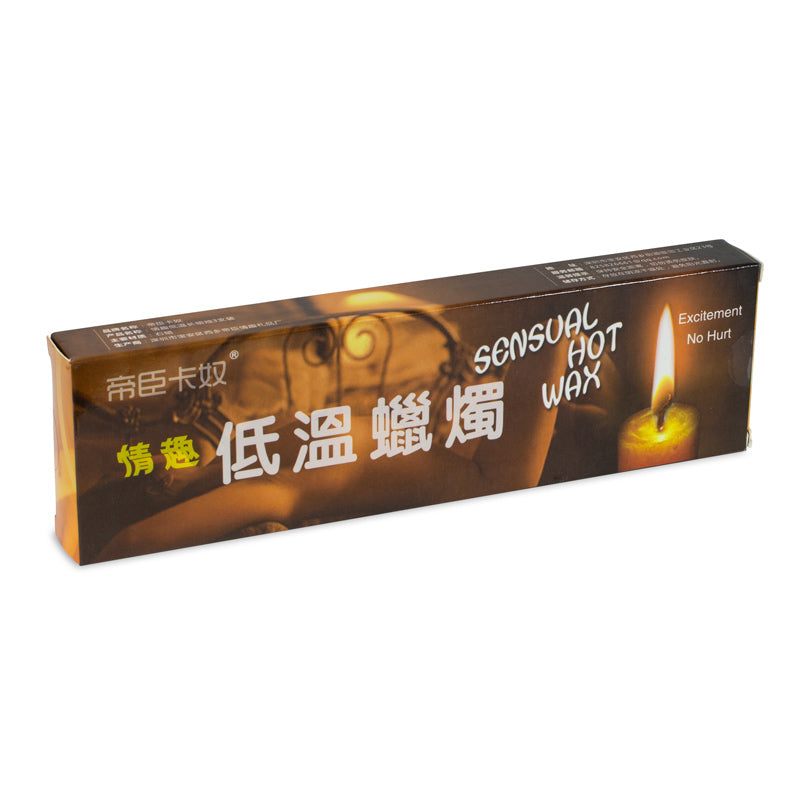 Taper Wax Drip Candle - Packed In Sealed Foil Bags