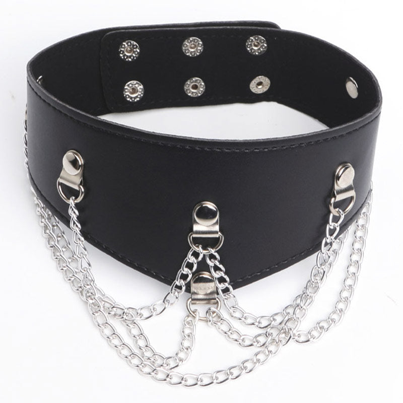 Chained To Perfection Collar - Packed In Sealed Foil Bags