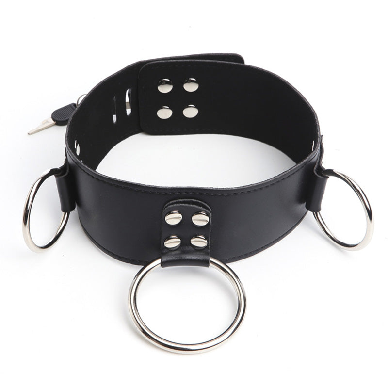 Lock & Key Collar - Packed In Sealed Foil Bags