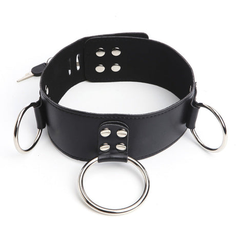 Lock & Key Collar - Packed In Sealed Foil Bags