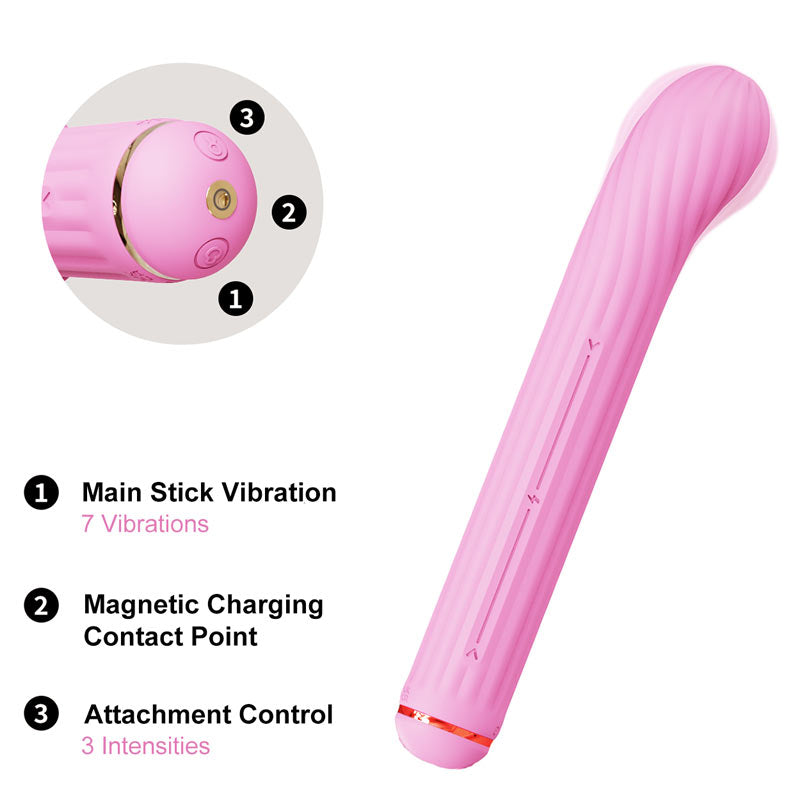 Magic Stick Multi Functioning Vibrator S1 Plus