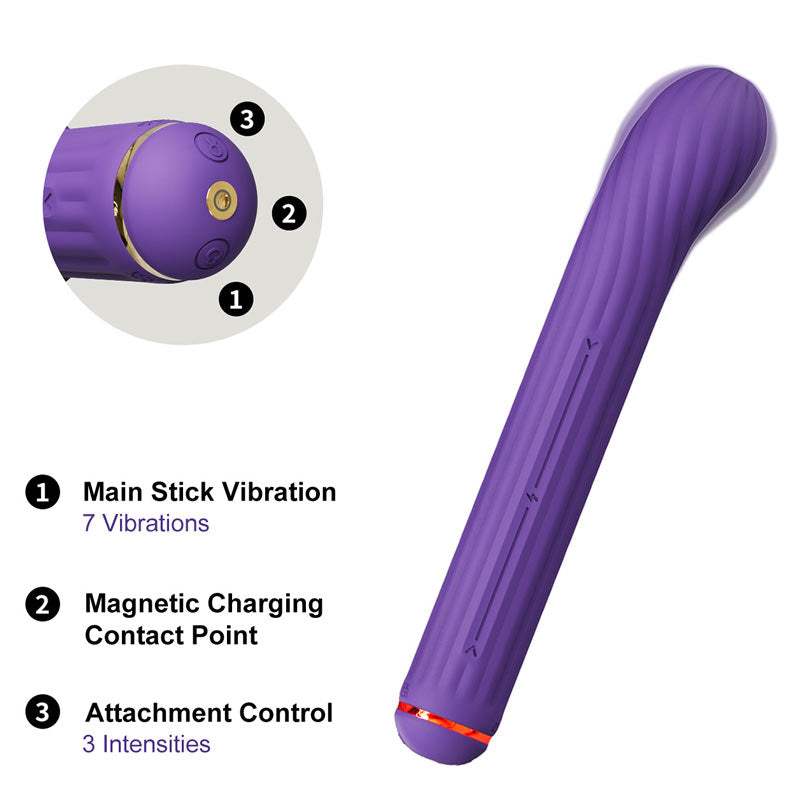 Magic Stick Multi Functioning Vibrator S1 Plus