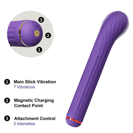 Magic Stick Multi Functioning Vibrator S1 Plus