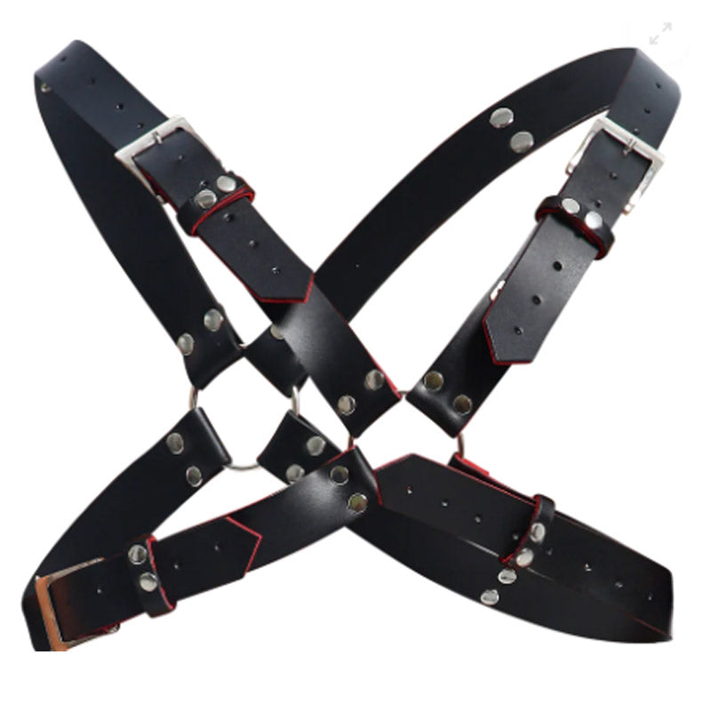 Dngeon Harness Belts Cross