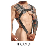 DNGEON Cross Cockring Harness by MOB