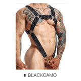DNGEON Cross Cockring Harness by MOB