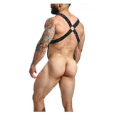 DNGEON Cross Cockring Harness by MOB