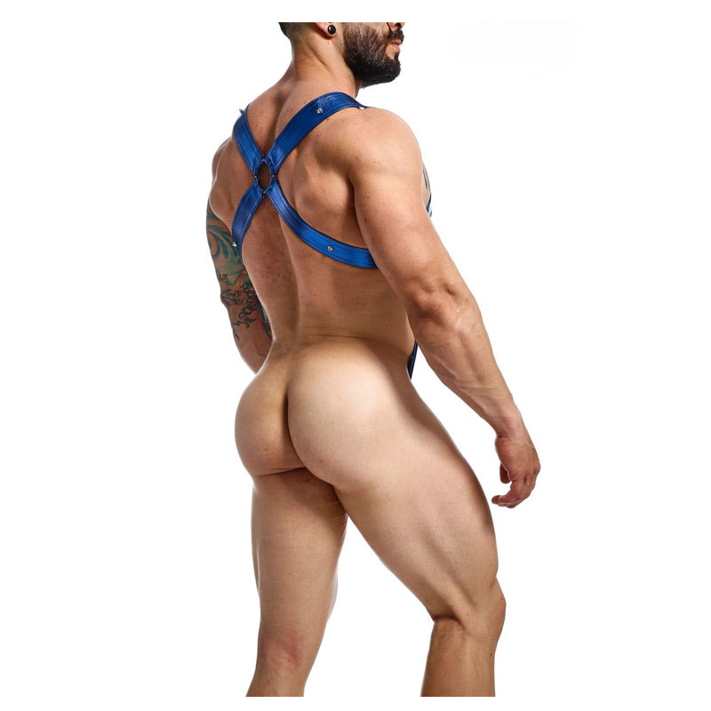 DNGEON Cross Cockring Harness by MOB