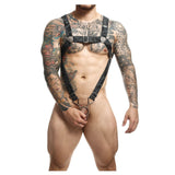 DNGEON Cross Cockring Harness by MOB