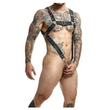 DNGEON Cross Cockring Harness by MOB