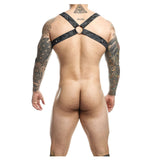 DNGEON Cross Cockring Harness by MOB
