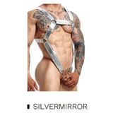 DNGEON Cross Cockring Harness by MOB