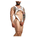 DNGEON Cross Cockring Harness by MOB