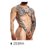 DNGEON Cross Cockring Harness by MOB