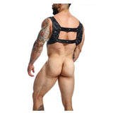 DNGEON Croptop Cockring Harness by MOB