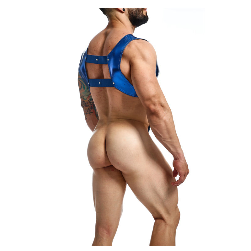 DNGEON Croptop Cockring Harness by MOB