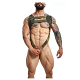 DNGEON Croptop Cockring Harness by MOB