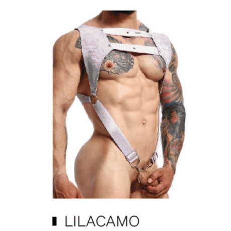 DNGEON Croptop Cockring Harness by MOB