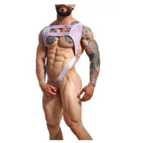DNGEON Croptop Cockring Harness by MOB