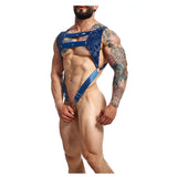 DNGEON Croptop Cockring Harness by MOB