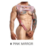 DNGEON Croptop Cockring Harness by MOB