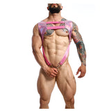 DNGEON Croptop Cockring Harness by MOB