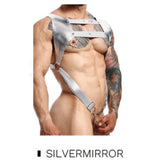 DNGEON Croptop Cockring Harness by MOB