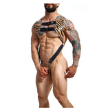 DNGEON Croptop Cockring Harness by MOB
