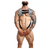 DNGEON Croptop Cockring Harness by MOB